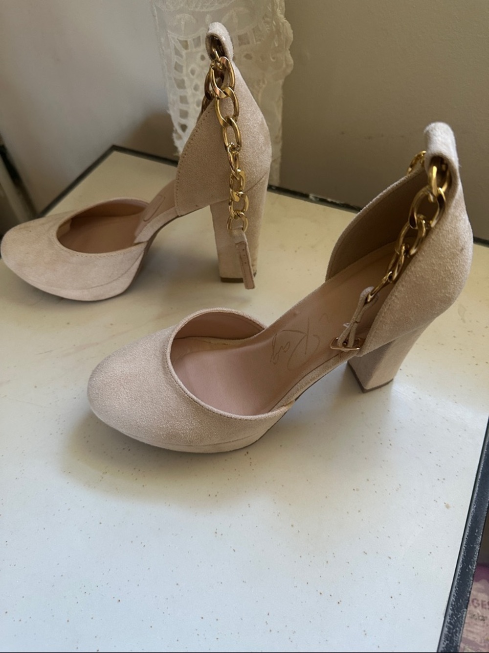 London Rag Women's Inigo
Interchangeable Ankle Strap Platform
Sandals - Picture 2 of 7